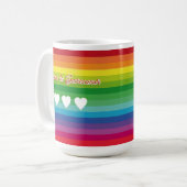  Regenbogen Jeanne de Sucrecoeur コーヒーマグカップ (正面左)