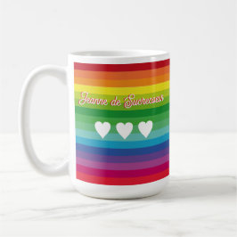 Regenbogen Jeanne de Sucrecoeur コーヒーマグカップ