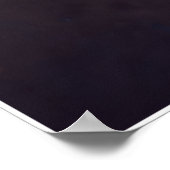 Regenbogen mit Herz ポスター (角)