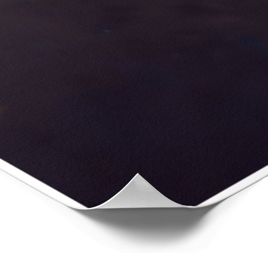 Regenbogen mit Herz ポスター (角)