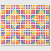 Regenbogen Muster Grafisch ラッピングペーパー (フラット)