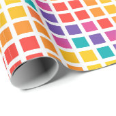 Regenbogen Muster Grafisch ラッピングペーパー (ロールコーナー)