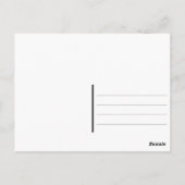 Regenbogen Weihnachtspostkarte  ポストカード (裏面)