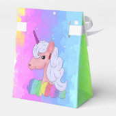 regenbogeneinhorn Geschenkschachtel フェイバーボックス (裏面サイド)