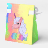 regenbogeneinhorn Geschenkschachtel フェイバーボックス (裏面サイド)