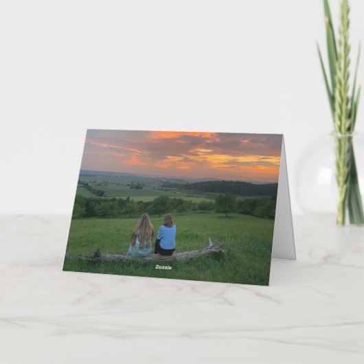 Regenbogenfarben Fröhliche Weihnachten  カード (裏面)