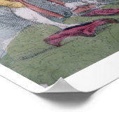 Regency a la Mode, 1812 (coloured etching) ポスター (角)