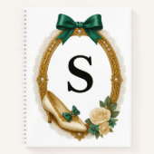 Regency Art Letter S Luxury Monogram Journal ノートブック (正面)