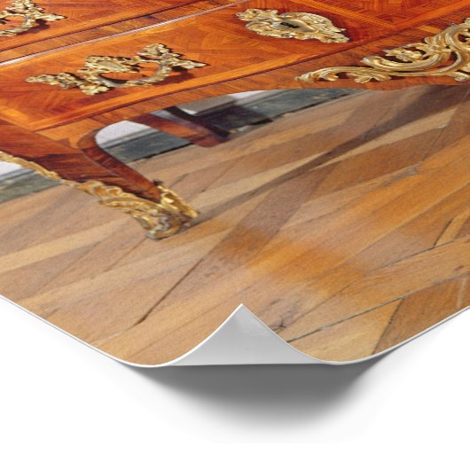 Regency commodeフランスの, c.1720 ポスター (角)