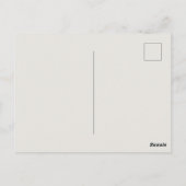 Regency Epistolary Dark Academia Correspondence  ポストカード (裏面)