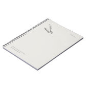 Regency Inspired Epistolary Journals Dark Academia ノートブック (左側)