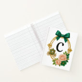 Regency Letter C Monogram Journal ノートブック (内部)