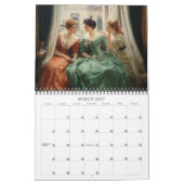Regency Romance 2026 Wall Calendar カレンダー (3月 2027)