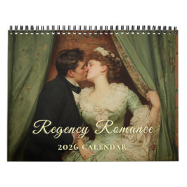 Regency Romance 2026 Wall Calendar カレンダー