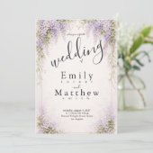 Regency Wisteria 招待状 (スタンド正面)