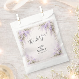 Regency Wisteria Small Wedding Favor Bags フェイバーバッグ