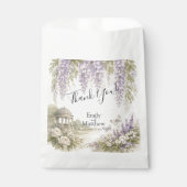 Regency Wisteria Small Wedding Favor Bags フェイバーバッグ (正面)