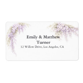 Regency Wisteria Wedding ラベル