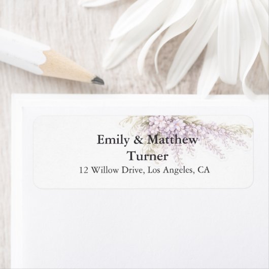 Regency Wisteria Wedding ラベル (インサイチュ)