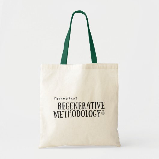 — regenerative methodology トートバッグ (正面)