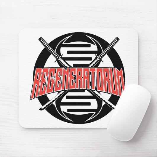 Regeneratorum "True Red"ロゴ マウスパッド (マウス)