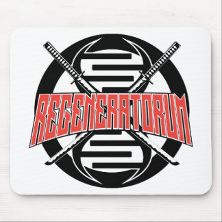 Regeneratorum "True Red"ロゴ マウスパッド