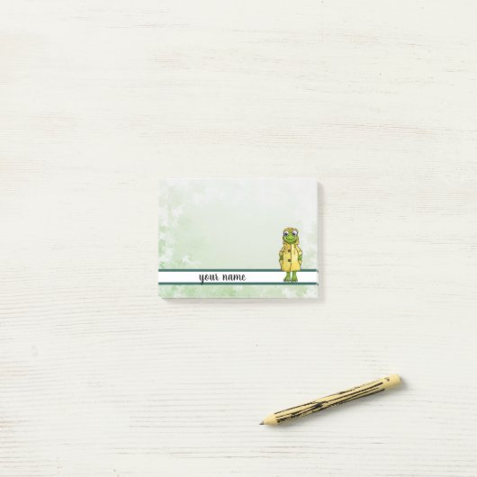 Regenfrosch ポストイット (デスク上)