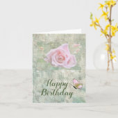 Regenrose カード (黄色い花)