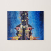 Regensburg, Bavaria at Dawn ジグソーパズル (横)