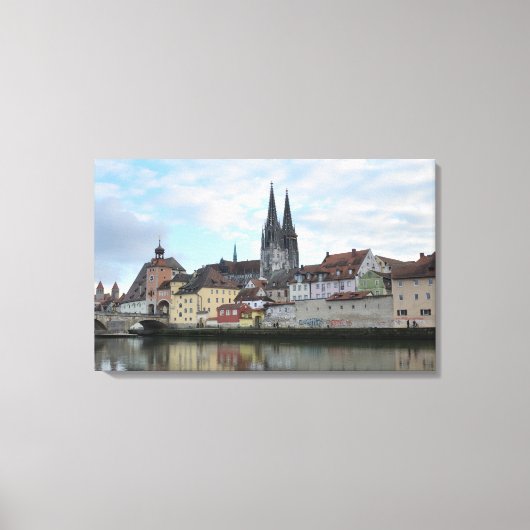 Regensburg, Germany Canvas Print キャンバスプリント (正面)