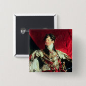 Regent、より遅いジョージ四世2王子 缶バッジ (正面&裏面)