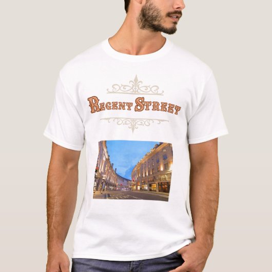 Regent Street Men's T-Shirt Tシャツ (正面)