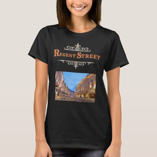 Regent Street Women's T-Shirt Tシャツ (正面)