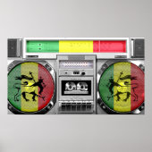 reggae boombox ポスター (正面)