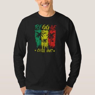 Reggae Chill Out Design for Jamaica Music Fans Tシャツ