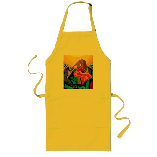 Reggae Dancer  ロングエプロン (正面)