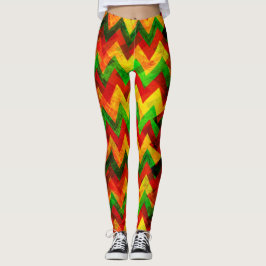 Reggae - Jah Rastafara - Power Yoga Leggings レギンス
