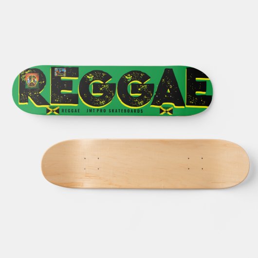 REGGAE JMT7 3/4" Skateboard Deck スケートボード (横)