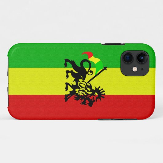 Reggae Lion Case-Mate iPhoneケース (裏面(横))
