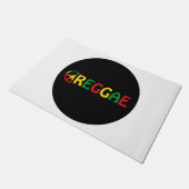 Reggae Music ドアマット (アングル)