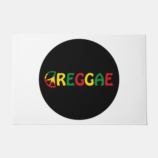 Reggae Music ドアマット (正面)