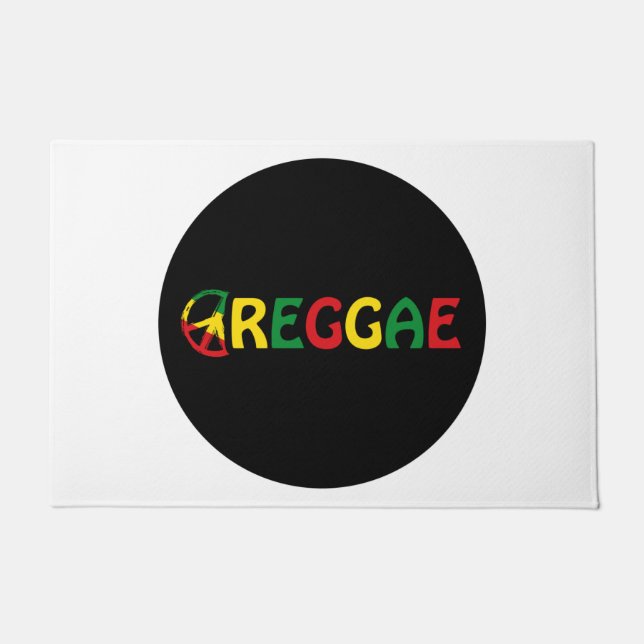 Reggae Music ドアマット (正面)