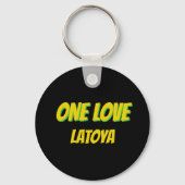 Reggae Music Vinyl Record キーホルダー (裏面)