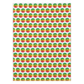 Reggae Music with reggae flag colors テーブルクロス (正面)