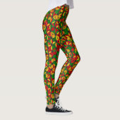 Reggae Rasta Vibrations - Power Yoga Leggings レギンス (右)