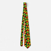 Reggae Rastafara Vibrations Rasta Power ネクタイ (裏面)