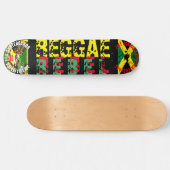 REGGAE REBEL  8 1/4" スケートボードデッキ (横)