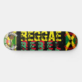 REGGAE REBEL  8 1/4" スケートボードデッキ (横)