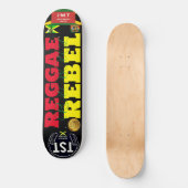 REGGAE REBEL JMT ジャマイカ 8 1/4" スケートボード デッキ (正面)