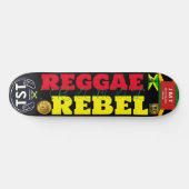 REGGAE REBEL JMT ジャマイカ 8 1/4" スケートボード デッキ (横)